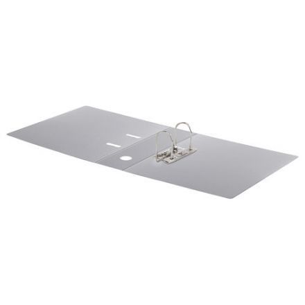 Папка-регистратор BRAUBERG с двухсторонним покрытием из ПВХ, 70 мм, серая, 222656 Папка-регистратор BRAUBERG с двухсторонним покрытием из ПВХ, 70 мм, серая, 222656