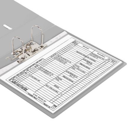 Папка-регистратор BRAUBERG с двухсторонним покрытием из ПВХ, 70 мм, серая, 222656 Папка-регистратор BRAUBERG с двухсторонним покрытием из ПВХ, 70 мм, серая, 222656