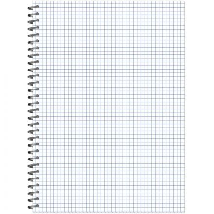 Тетрадь Attache Акварель гребень картон А4 96 л,голубой Тетрадь Attache Акварель гребень картон А4 96 л,голубой