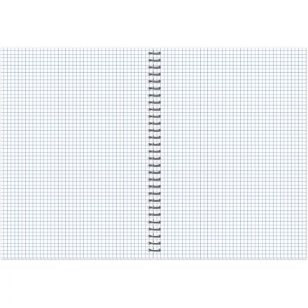 Тетрадь Attache Акварель гребень картон А4 96 л,голубой Тетрадь Attache Акварель гребень картон А4 96 л,голубой