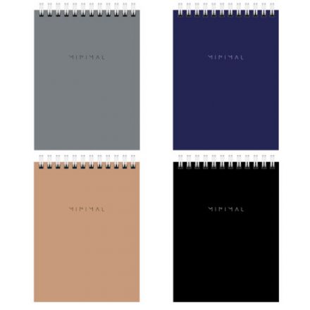 Блокнот МАЛЫЙ ФОРМАТ А6 108х145 мм, 40 л., гребень, картон, клетка, BRAUBERG "Minimal Classic", 116428 Блокнот МАЛЫЙ ФОРМАТ А6 108х145 мм, 40 л., гребень, картон, клетка, BRAUBERG "Minimal Classic", 116428