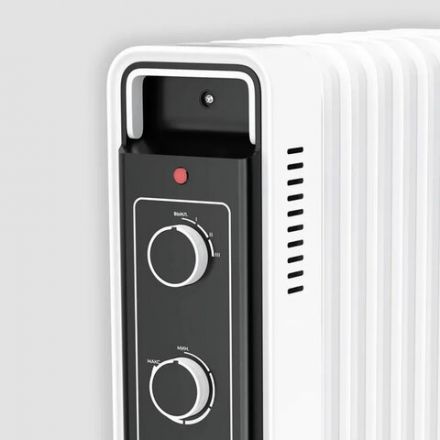 Обогреватель масляный ROYAL CLIMA ROR-PR9-2000M, 2000 Вт, 9 секций, белый Обогреватель масляный ROYAL CLIMA ROR-PR9-2000M, 2000 Вт, 9 секций, белый