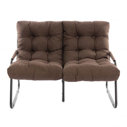 Диван Ergo/Эрго рогожка, коричневый, 3М7-147 Диван Ergo/Эрго рогожка, коричневый, 3М7-147