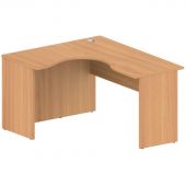 Стол Easy One левый (882,883) груша ароза Ш1400 Г1200