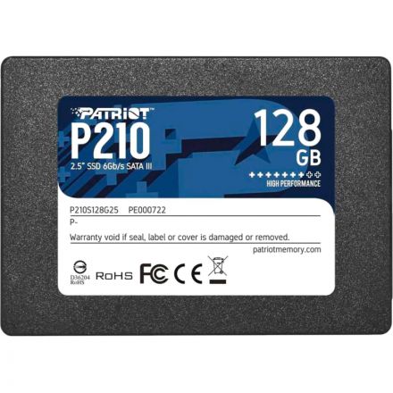 SSD накопитель Patriot SATA III 128Gb P210S128G25 P210 2.5 SSD накопитель Patriot SATA III 128Gb P210S128G25 P210 2.5