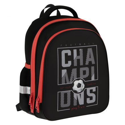 Ранец ArtSpace School Friend Light "Champions" 35*29*12см, 2 отделения, 2 кармана, анатомическая спинка Ранец ArtSpace School Friend Light "Champions" 35*29*12см, 2 отделения, 2 кармана, анатомическая спинка