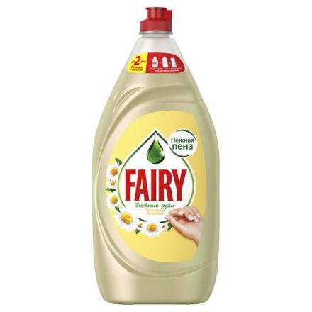Средство для мытья посуды 1,35 л FAIRY (Фейри) Нежные руки, "Ромашка и витамин Е", 740297 Средство для мытья посуды 1,35 л FAIRY (Фейри) Нежные руки, "Ромашка и витамин Е", 740297