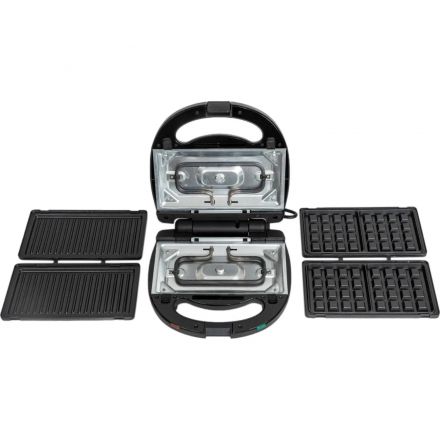 Вафельница JVC JK-MB027, 2 в 1, мощность 800 Вт Вафельница JVC JK-MB027, 2 в 1, мощность 800 Вт