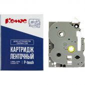 Картридж Комус TZE-133(Brother TZE-133 синий на прозрачном ,12мм/8м)