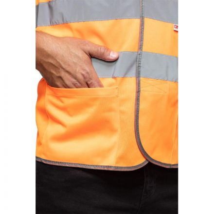 Жилет сигнальный Тип 8Т оранжевый размер ХХХL (60-62)