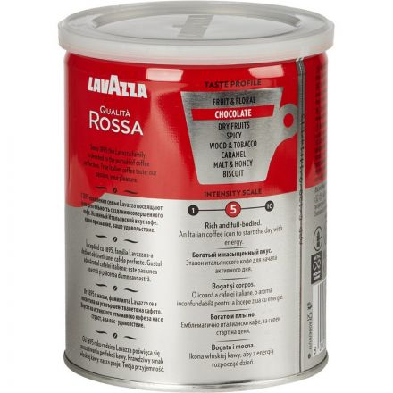 Кофе молотый Lavazza Rossa 250 г (жестяная банка) Кофе молотый Lavazza Rossa 250 г (жестяная банка)