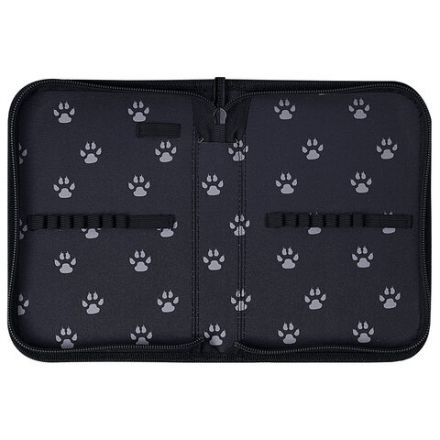 Пенал BRAUBERG, 1 отделение, полиэстер, 21х14 см, "Gray wolf", 273520 Пенал BRAUBERG, 1 отделение, полиэстер, 21х14 см, "Gray wolf", 273520