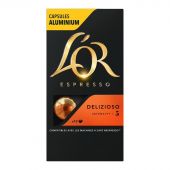 Капсулы для кофемашин Lor Delizioso Espresso (10 штук в упаковке)