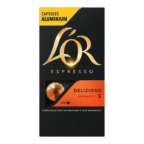 Кофе в капсулах L'OR Espresso Delizioso, 10шт/уп