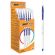 Ручка шариковая BIC "Cristal UP", СИНЯЯ, корпус белый, узел 1,2 мм, линия письма 0,35 мм, 949879