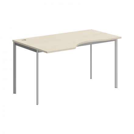 Стол эргономичный СА-2S(L) Клен*/Алюминий 1400х900х755 IMAGO-S Стол эргономичный СА-2S(L) Клен*/Алюминий 1400х900х755 IMAGO-S