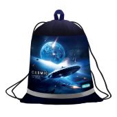 Мешок для обуви 1 отделение Först "Cosmic", 360*460мм, вентиляционная сеточка, светоотражающая полоса Мешок для обуви 1 отделение Först "Cosmic", 360*460мм, вентиляционная сеточка, светоотражающая полоса