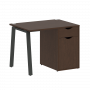Home Office Стол письменный VR.SP-3-98.1.A Венге/Антрацит металл 980*720*750 Home Office Стол письменный VR.SP-3-98.1.A Венге/Антрацит металл 980*720*750