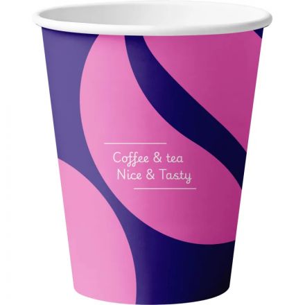 Стакан одноразовый бум. 1-сл Barista Nice&Tasty mix 350 мл d-90 мм 50 шт/уп Стакан одноразовый бум. 1-сл Barista Nice&Tasty mix 350 мл d-90 мм 50 шт/уп