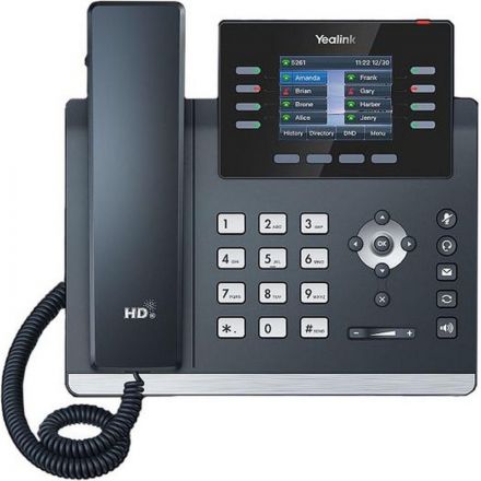 IP-телефон Yealink SIP-T44W,12 аккаун,2 порта USB,Wi-Fi,PoE,GigE,без БП IP-телефон Yealink SIP-T44W,12 аккаун,2 порта USB,Wi-Fi,PoE,GigE,без БП