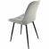 Стул GL_Флоренция-ЭРГО ЭМАЛЬ ЧЕРНЫЙ МУАР Catania Smoke/светло-серый