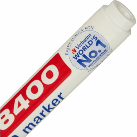 Маркер для CD Edding E-8400/2 красный (толщина линии письма 0.5-1мм)