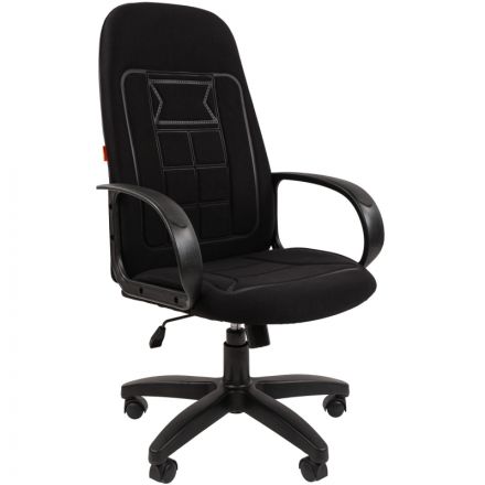 Кресло VT_Chairman 727 ткань OS-01 черная Кресло VT_Chairman 727 ткань OS-01 черная