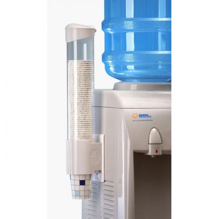 Держатель для стаканов для кулера на винтах AEL белый Держатель для стаканов для кулера на винтах AEL белый