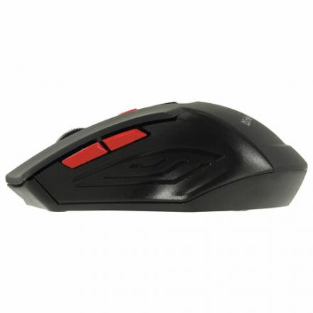 Мышь беспроводная DEFENDER Accura MM-275, USB, 5 кнопок + 1 колесо-кнопка, оптическая, черная, 52276