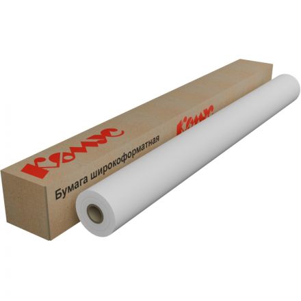 Бумага широкоформатная InkJet 80г 914ммх50м 50,8мм