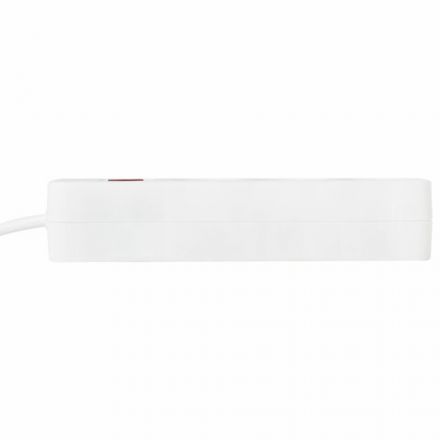 Удлинитель сетевой SONNEN PSW-503, 3 розетки c заземлением, выключатель 10 А, 5 м, белый, 513661