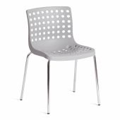 Стул Tetchair SKALBERG (mod. C-084-A) металл/пластик, 46 х 56 х 79 см, Grey (серый) / Chrome (хром) Стул Tetchair SKALBERG (mod. C-084-A) металл/пластик, 46 х 56 х 79 см, Grey (серый) / Chrome (хром)