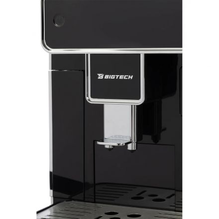 Кофемашина автоматическая BigTech DСМ308,с емк для м-ка,1,5л,зерн 300г,черн