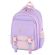 Рюкзак BRAUBERG SNAP, 2 отделения, 3 кармана, "Delicate lilac", 39х28х16 см, 272068