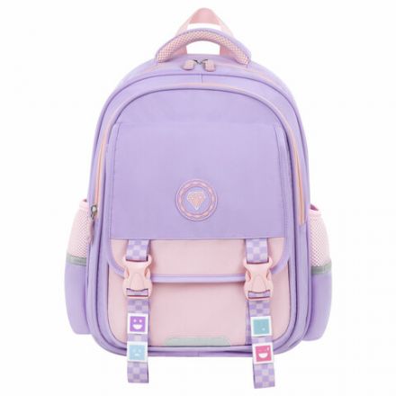 Рюкзак BRAUBERG SNAP, 2 отделения, 3 кармана, "Delicate lilac", 39х28х16 см, 272068