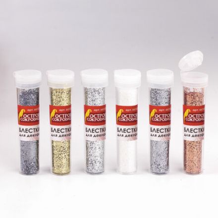 Блестки (глиттер) для декора, поделок, DIY, творчества, оформления, ОСТРОВ СОКРОВИЩ, МЕТАЛЛИК, 7 грамм, ассорти, в дисплее, 662220 Блестки (глиттер) для декора, поделок, DIY, творчества, оформления, ОСТРОВ СОКРОВИЩ, МЕТАЛЛИК, 7 грамм, ассорти, в дисплее, 662220