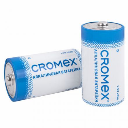 Батарейки алкалиновые КОМПЛЕКТ 4 шт., CROMEX (КРОМЕКС) Alkaline, D (LR20, 13А), короб, 456454 Батарейки алкалиновые КОМПЛЕКТ 4 шт., CROMEX (КРОМЕКС) Alkaline, D (LR20, 13А), короб, 456454