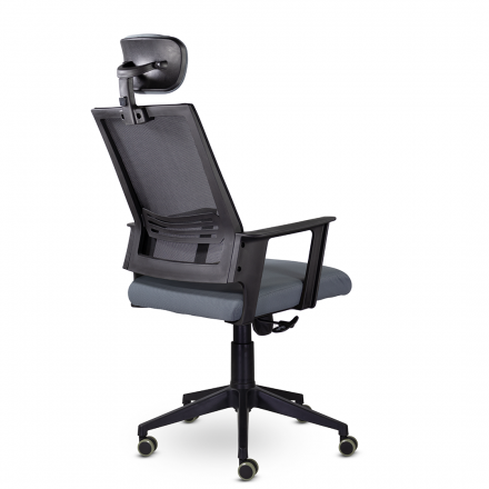 Кресло М-808 Аэро/Aero blackPL пластик Ср D26-25/NET202/D26-25 (серый) Кресло М-808 Аэро/Aero blackPL пластик Ср D26-25/NET202/D26-25 (серый)