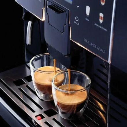 Кофемашина SAECO AULIKA EVO FOCUS, 1400 Вт, объем 2,5 л, для зерен 500 г, автокапучинатор, черная, 10000040 Кофемашина SAECO AULIKA EVO FOCUS, 1400 Вт, объем 2,5 л, для зерен 500 г, автокапучинатор, черная, 10000040