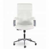Кресло СН-577 Рикс хром ХДП Ср S-0402 (белый) Кресло СН-577 Рикс хром ХДП Ср S-0402 (белый)