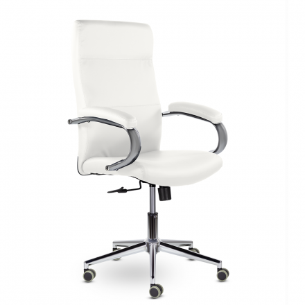 Кресло СН-577 Рикс хром ХДП Ср S-0402 (белый) Кресло СН-577 Рикс хром ХДП Ср S-0402 (белый)