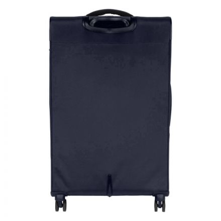 Чемодан Р2007 (3-ой) Navi синий (28) тканевый облегченный большой Чемодан Р2007 (3-ой) Navi синий (28) тканевый облегченный большой