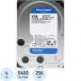 Жесткий диск WD blue 4 TB 3,5, 5400 RPM, SATA, (WD40EZAX), 3l