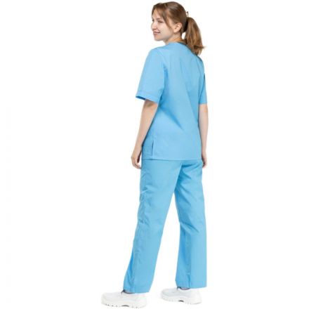 Костюм хирурга женский.м05-КБР плюс голубой  (р.56-58) р.170-176