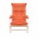 Кресло-трансформер Leset Монако, Слоновая кость, V39 оранжевый, Ткань Велюр