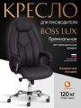 Кресло TetChair Босс Люкс/Boss Lux кож/зам, черный, 36-6