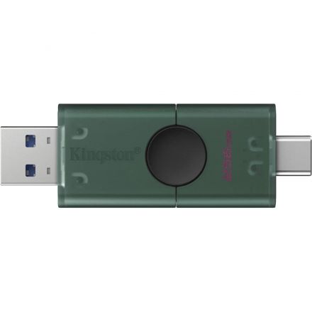 Флеш-память Kingston (DTDEG2/256GB)DataTraveler Duo G2 256ГБ USB 3.2&Type-C