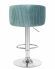 Стул барный DOBRIN DARCY, мятный велюр (1922-8) Стул барный DOBRIN DARCY, мятный велюр (1922-8)