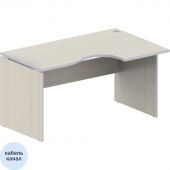 Стол эргономичный ED_Vita левый V-1.5 сосна карелия 1400