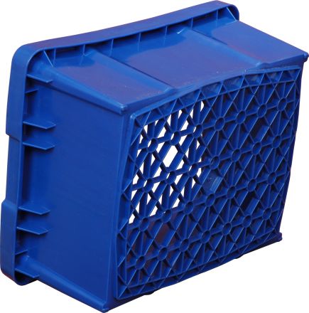 Ящик "Тетра-брик" 480х392х220 (0,5л) синий морозостойкий Ящик "Тетра-брик" 480х392х220 (0,5л) синий морозостойкий